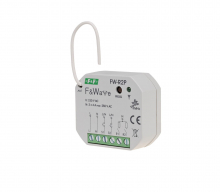 Radiowy podwójny przekaźnik bistabilny - montaż PDT 85&divide;265V AC/DC - FW-R2P - F&F