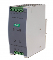 Zasialacz impulsowy przemysłowy nap. wej. 90÷264V AC/120÷370V DC, P=75W nap. Wyj. 12V DC - ZI-75-12V - F&F