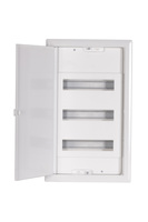 ROZDZIELNIA MODUŁOWA PODTYNK 36 MODUŁÓW IP30 355X587X90 BIAŁY NA ZATRZASK - RPT 36 - SABAJ