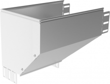 Kolanko redukcyjne lewe KRLBJ200H100 1,00 mm - 118120 - BAKS