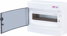ROZDZIELNIA TWORZYWO NATYNKOWA IP40 1X12 MOD DRZWI TRANSPARENTNE ECT12PT - 001101001 - ETI