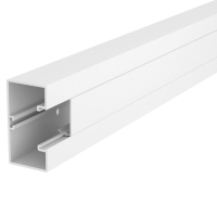 KANAŁ PODPARAPETOWY RAPID 45-2, 1-KOMOROWY 53X100X2000 PVC CZYSTA BIEL. - 6113000 - OBO
