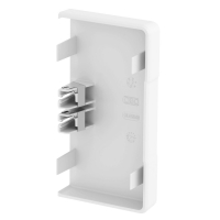 KOŃCÓWKA DO RAPID 45-2 100 106X56X22 PC/ABS CZYSTA BIEL. - 6113110 - OBO