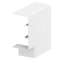 NAROŻE PŁASKIE NAKŁADANE 142X142X56 PC/ABS CZYSTA BIEL. - 6113090 - OBO
