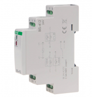 Przekaźnik bistabilny grupowy 9&divide;30 V AC/DC - BIS-412-24V - F&F
