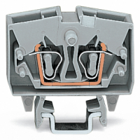 ZŁĄCZKA 2-PRZEWODOWA 2,5 MM2 SZARA. - 264-701 - WAGO