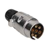 WTYCZKA PRZYCZEPY SAMOCHODOWEJ, ALUMINIOWA 7 PINÓW, 12/24V. - OR-AE-1385 - ORNO