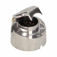 GNIAZDO PRZYCZEPY SAMOCHODOWEJ, ALUMINIOWE 7 PINÓW, 12/24V. - OR-AE-1387 - ORNO