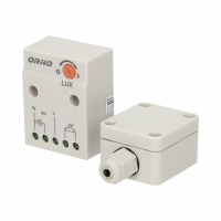 CZUJNIK ZMIERZCHOWY Z ZEWNĘTRZNĄ SONDĄ W PUSZCE, 2-100 LUX. - OR-CR-232 - ORNO