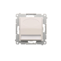 Oprawa oświetleniowa LED, 230 V AC, 1.1 W, białe ciepłe 3100 K; biały - DOS.01/11 - KONTAKT SIMON