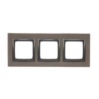 Ramka 3-krotna Nature-Beton, SZORSTKA PRZYJAŹŃ, IP20/IP44* ! WYCOFANA Z OFERTY - Do wyczerpania stanów magazynowych - DRN3/97 - KONTAKT SIMON