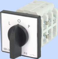 ŁĄCZNIK KRZYWKOWY W OBUDOWIE 40-42 ZMIANA KIERUNKU OBROTÓW L-0-P IP-65 - 924027 - ELEKTROMET DZIERŻONIÓW