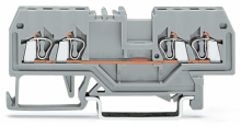 ZŁĄCZKA 4-PRZEWODOWA 1.5 MM2 CZERWONA. - 279-833 - WAGO