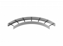 Łuk zewnętrzny drabinki 90&deg; LDZC600H100 N 2,00 mm - 499860 - BAKS
