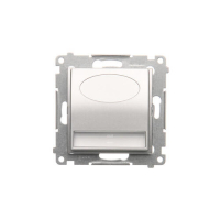 Oprawa oświetleniowa LED, 14 V DC, 0.42 W, białe ciepłe 3100 K; srebrny mat !Wymagany zasilacz 14V - DOS14.01/43 - KONTAKT SIMON