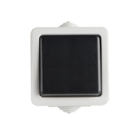 ŁĄCZNIK JEDNOBIEGUNOWY TEKNO SZARY - 25348 - KANLUX