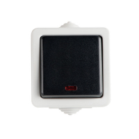 Łącznik jednobiegunowy LED TEKNO 05-1110-143 sz  - 25353 - KANLUX