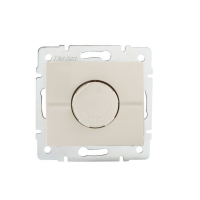 ŚCIEMNIACZ OBROTOWY 500W - Z FILTREM KREMOWY LOGI. - 25142 - KANLUX