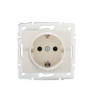 Gniazdo zasilające pojedyncze Schuko LOGI 02-1220-103 kr   - 25145 - KANLUX