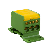 BLOK ROZDZIELCZY 2X4-50MM2 + 3X2,5-25MM2 + 4X2,5-16MM2 ŻÓŁTO-ZIELONY DB1-Z. - 48.17 - ELEKTROPLAST OPATÓWEK