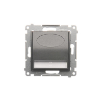 Oprawa oświetleniowa LED, 14 V DC, 0.42 W, białe ciepłe 3100 K; antracyt !Wymagany zasilacz 14V - DOS14.01/48 - KONTAKT SIMON