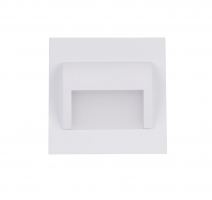 Oprawa schodowa LED Inga, biała, 1,2W, 3100K - LS-IWW - F&F