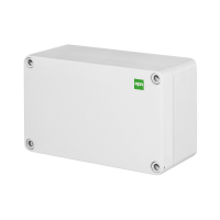 PUSZKA NATYNK 170X105X82 IP65 SZARY INDUSTRIAL - 2707-00 - ELEKTRO-PLAST NASIELSK
