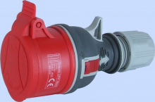 GNIAZDO PRZENOŚNE PROSTE GPP 16A 3P+N+Z 400V - 921870 - ELEKTROMET DZIERŻONIÓW