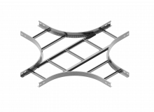 Czwórnik drabinki CZDC100H50 N 2,00 mm - 457510 - BAKS