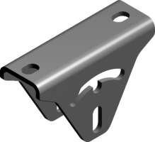 Podstawa sufitowa uchylna PSUV 5,00 mm - 740611 - BAKS