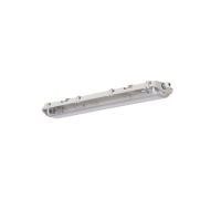 OPRAWA HERMETYCZNA 2X18W IP65 Z OKABLOWANIEM POD ŚWIETLÓWKI LED G13 ABS/PS DICHT 4LED N 218/PS - 31061 - KANLUX