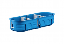 PUSZKA PODTYNK FI 3X60X45 POTRÓJNA DO PUSTYCH ŚCIAN  PŁYTKA NIEBIESKI MULTIBOX P3X60K - 32324203 - SIMET