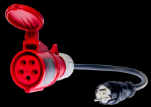 ADAPTER GNIAZD TRÓJFAZOWYCH 32A - WAADAPAT32P - SONEL
