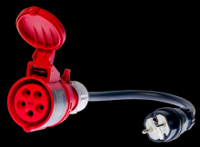 ADAPTER GNIAZD TRÓJFAZOWYCH 16A - WAADAPAT16P - SONEL