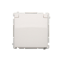 Gniazdo wtyczkowe Schuko do wersji IP44 (moduł) 16A, 250V~,zaciski śrubowe; biały - BMGSZ1B.01/11 - KONTAKT SIMON