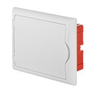 ROZDZIELNIA RP 1/8 (N+PE) IP 40 DRZWI BIAŁE ECONOMIC BOX - 2512-00 - ELEKTRO-PLAST NASIELSK