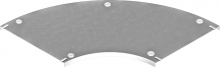 Pokrywa kolanka 90&deg; PZKKPJ300 1,00 mm - 100514 - BAKS
