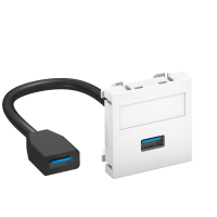 Wspornik multimedia ze złączem, USB3.0 A-A MTG-U3A F RW1. - 6104922 - OBO