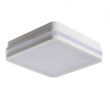 PLAFONIERA LED IP54 18W 1550lm 4000K Z MIKROFALOWYM CZUJNIKIEM RUCHU BIAŁY BENO NW-L-SE W - 32946 - KANLUX