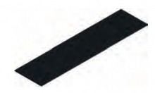 Guma wibroizolacyjna podkładowa SBR250x350 10 mm - 890007 - BAKS