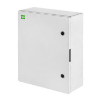 INDUSTRIAL SR6 SZAFKA ROZDZIELCZA 400x500x175 Z PŁYTĄ METALOWĄ, IP 65, SZARY - 2762-00 - ELEKTRO-PLAST NASIELSK