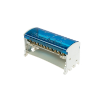 Blok rozdzielczy BRZ-2X11 szary/niebieski. - 49.611 - ELEKTROPLAST OPATÓWEK