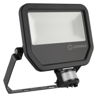NAŚWIETLACZ LED IP65 50W 6000lm 4000K CZARNY Z CZUJNIKIEM RUCHU FLOODLIGHT - 4058075461031 - LEDVANCE