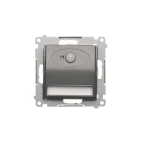 Oprawa oświetleniowa LED z czujnikiem ruchu, 230 V AC, 1.4 W, białe zimne 5900 K; antracyt - DOSCA.01/48 - KONTAKT SIMON