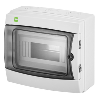 ROZDZIELNIA RN 1X8 PE+N N/T IP65 DYMNA GALANTPLUS - 1602-01 - ELEKTRO-PLAST NASIELSK