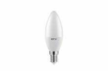 ŻARÓWKA LED E14 C37 8W 700LM 4000K ŚWIECZKA - LD-SMNDC37-80 - GTV