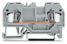ZŁĄCZKA 2-PRZEWODOWA 4 MM2 ŻÓŁTA. - 281-906 - WAGO