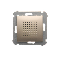 Głośnik 2 W, 16 ? (moduł); złoty mat - D05562N.02/44 - KONTAKT SIMON