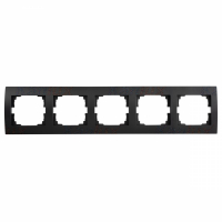 Ramka pięciokrotna pozioma LOGI 02-1500-042 cm   - 33578 - KANLUX