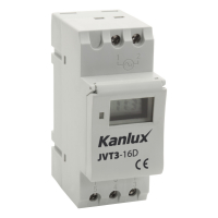 Elektroniczny zegar sterujący na szynę TH35 JVT3-16AS - 18721 - KANLUX
